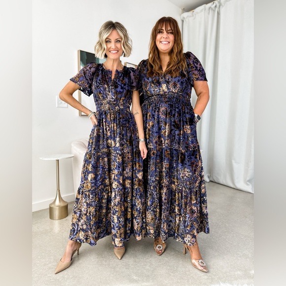 Anthropologie Dresses & Skirts - Anthropologie The Somerset Maxi Dress: Velvet Edition